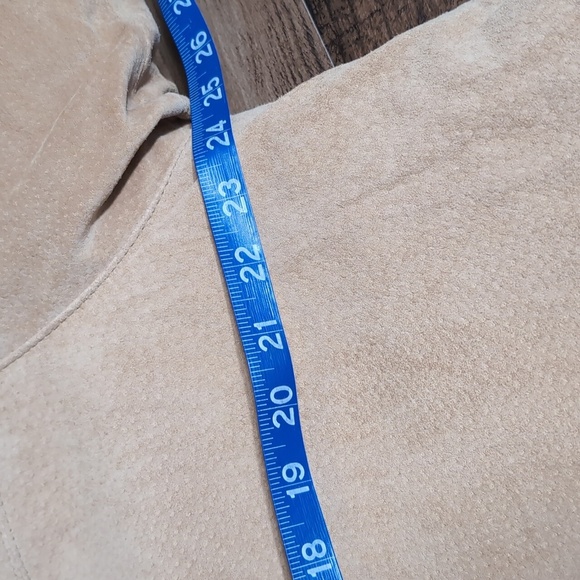 NWT Vintage Deadstock Winlit Leather Reversible Jacket Large In Tan Faux Fur - Picture 12 of 13